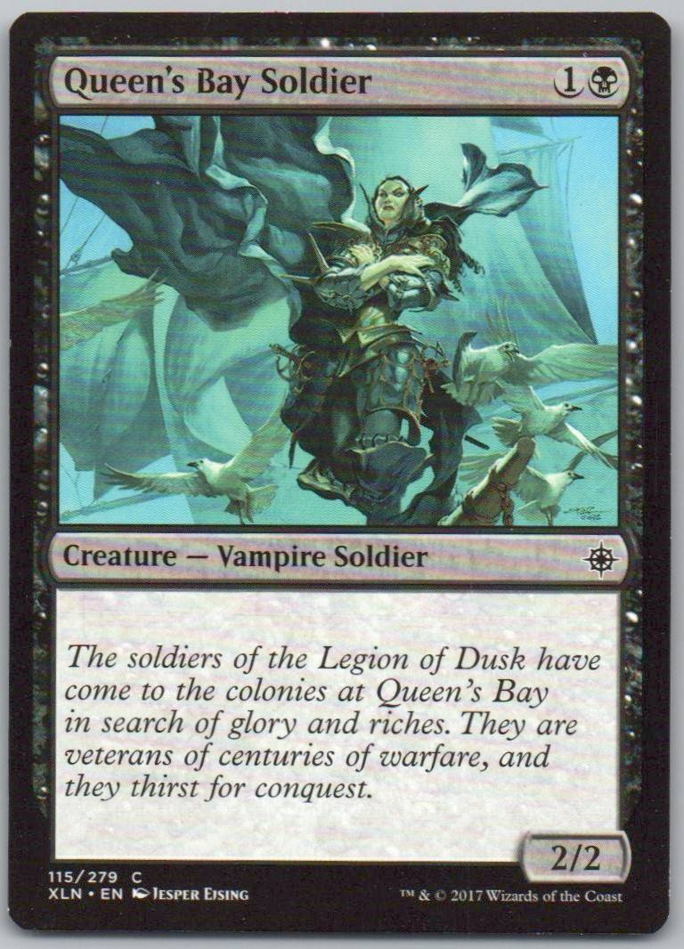 Queen's Bay Soldier 115 Normal Creature Card - Ixalan