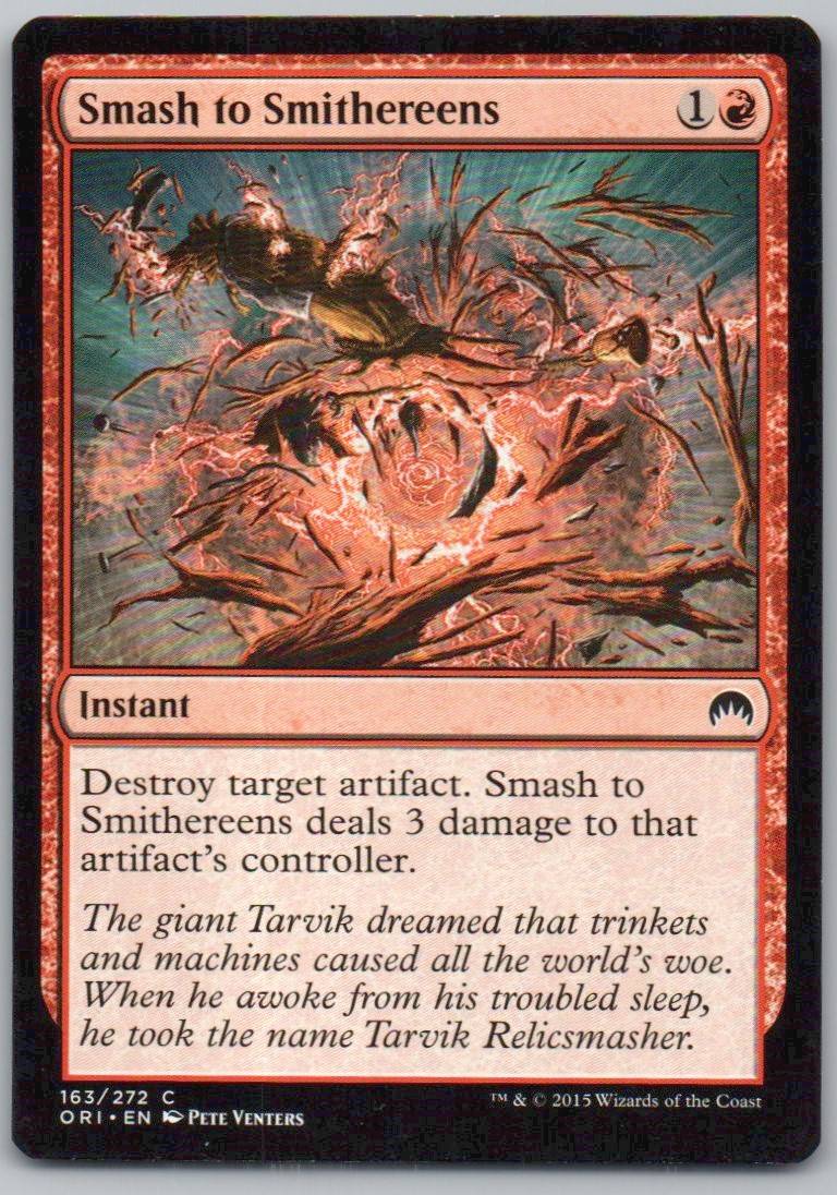 Smash to Smithereens 163 Normal Instant Card - Magic Origins