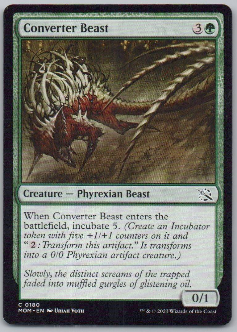 Converter Beast 180 0 Creature Card - March of the Machine