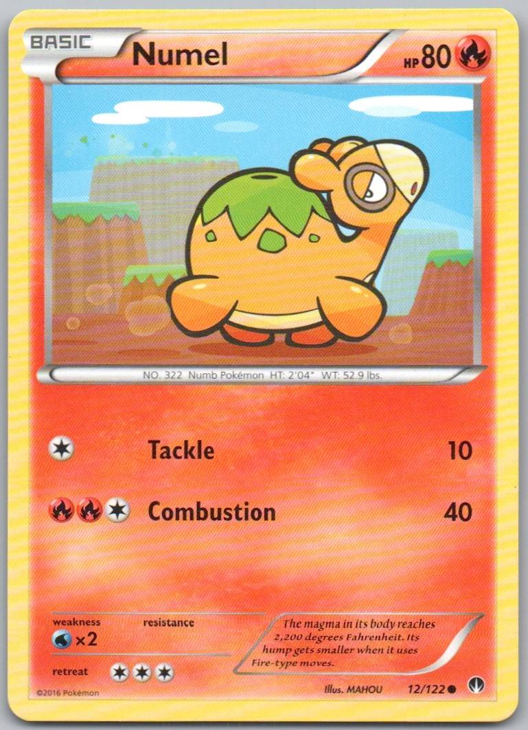 Numel 012 Normal Fire Card - BREAKpoint