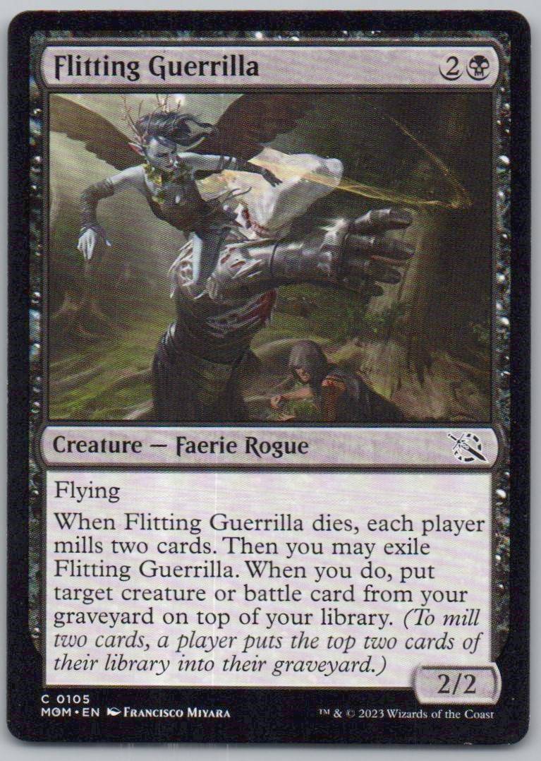 Flitting Guerrilla 105 0 Creature Card - March of the Machine