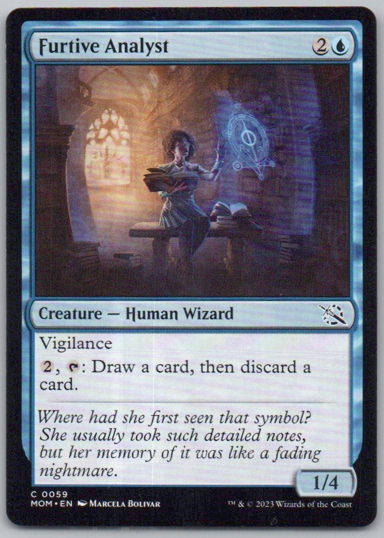 Furtive Analyst 59 0 Creature Card - March of the Machine