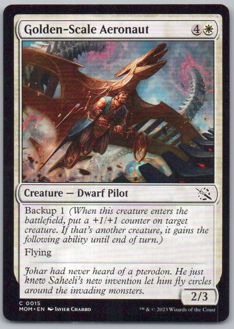 Golden-Scale Aeronaut 15 0 Creature Card - March of the Machine
