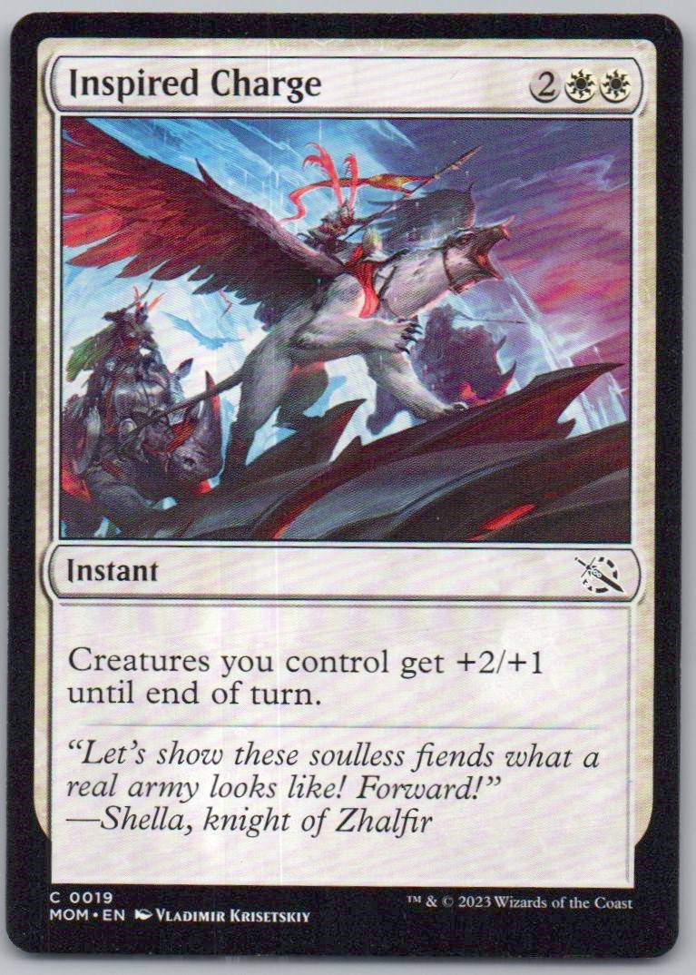 Inspired Charge 19 0 Instant Card - March of the Machine
