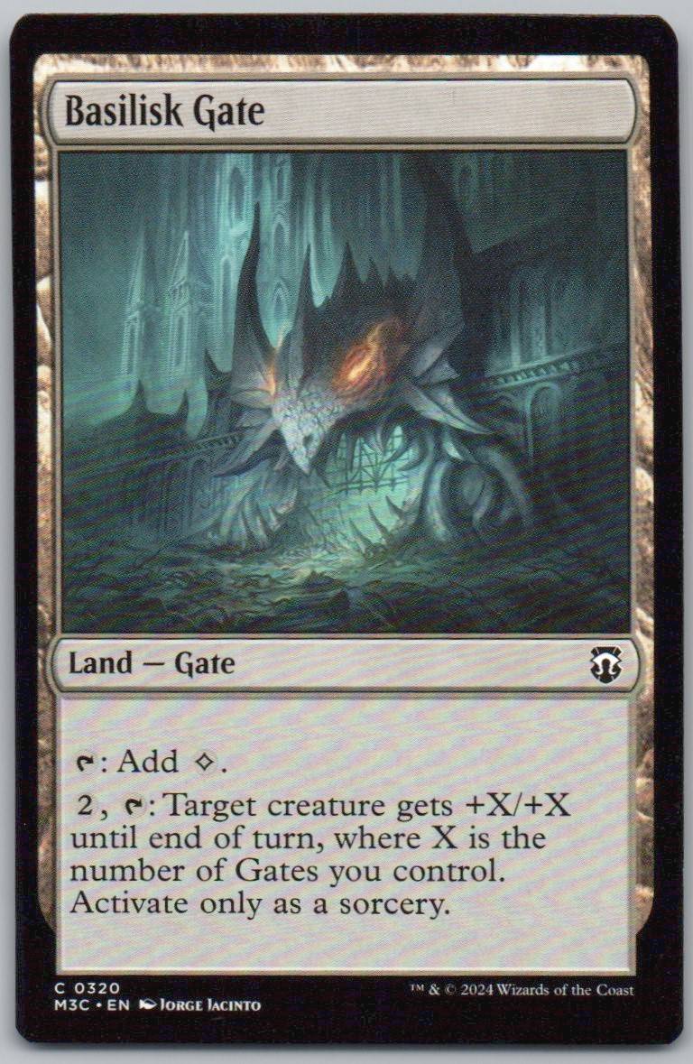 Basilisk Gate 320 0 Land Card - Commander: Modern Horizons 3
