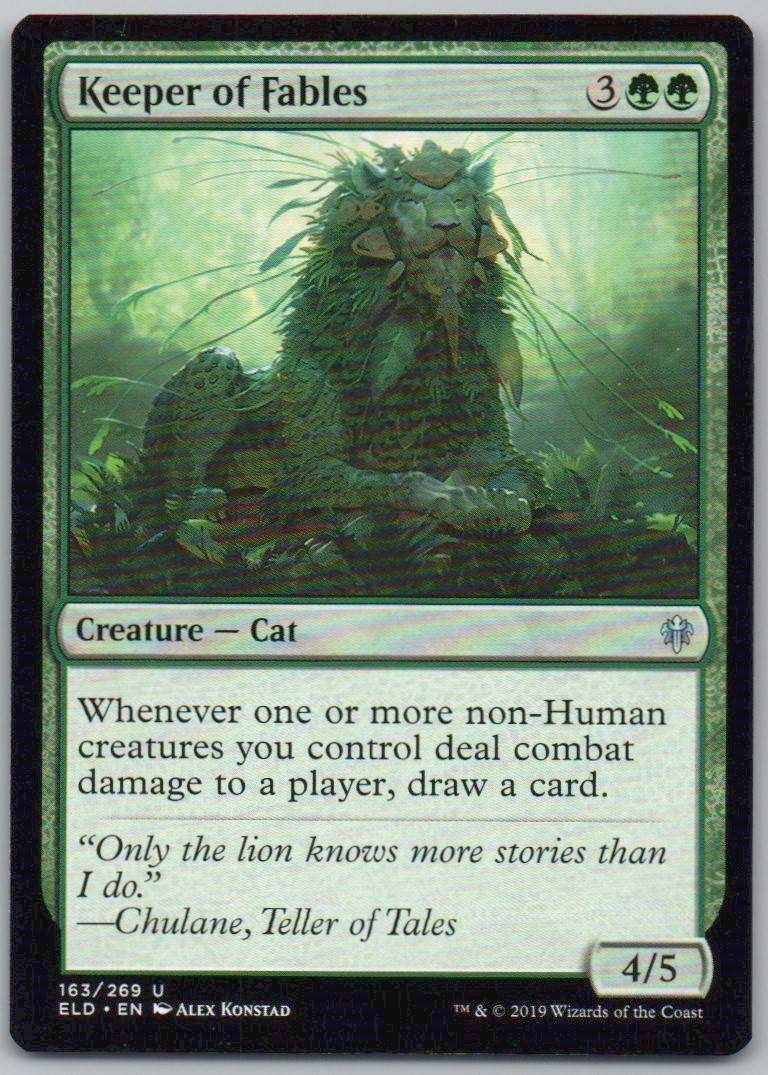Keeper of Fables 163 Normal Creature Card - Throne of Eldraine