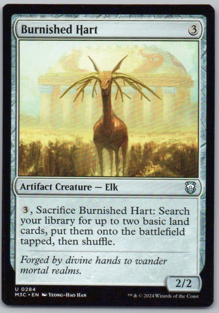 Burnished Hart (Ripple Foil) 284 0 Artifact Card - Commander: Modern Horizons 3
