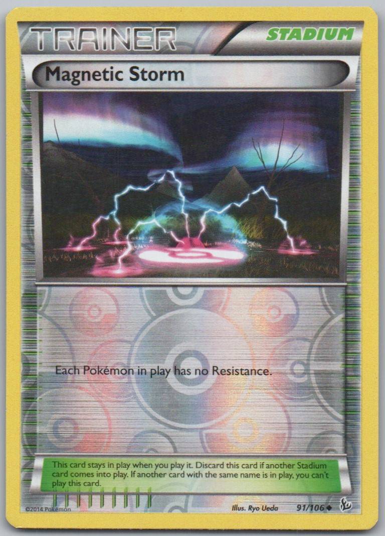 Magnetic Storm (Pokemon League) 091 Holo Trainer Card - League & Championship Cards
