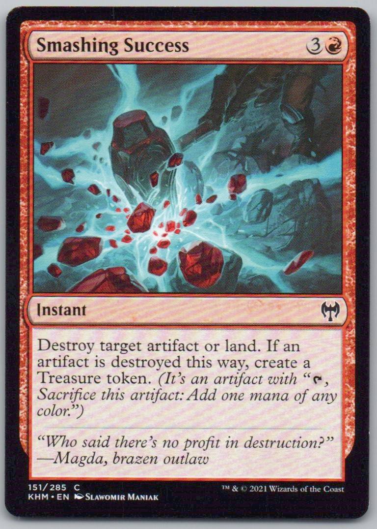 Smashing Success 151 Normal Instant Card - Kaldheim