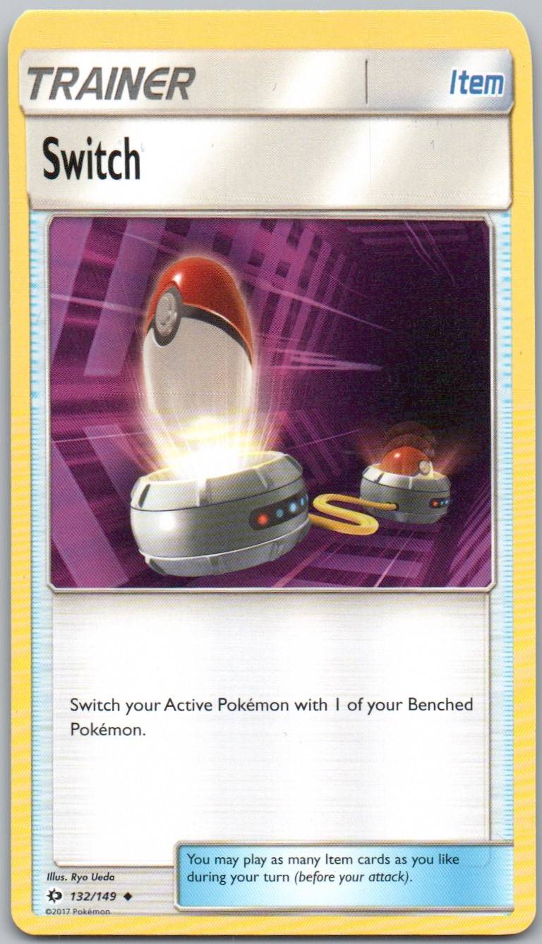 Switch 132 Normal Trainer Card - Sun & Moon Base