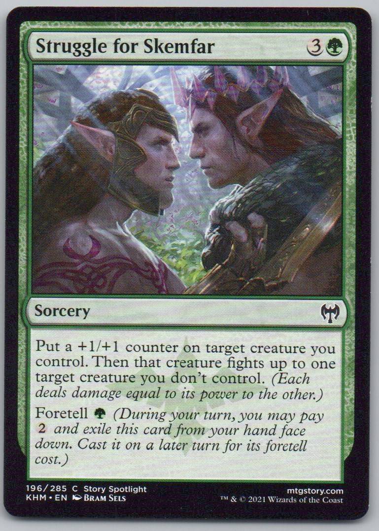 Struggle for Skemfar 196 Normal Sorcery Card - Kaldheim