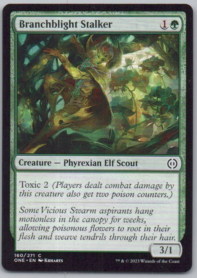 Branchblight Stalker 160 Normal Creature Card - Phyrexia: All Will Be One