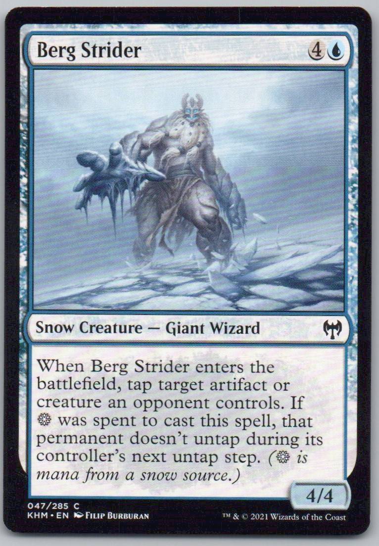 Berg Strider 47 Normal Creature Card - Kaldheim