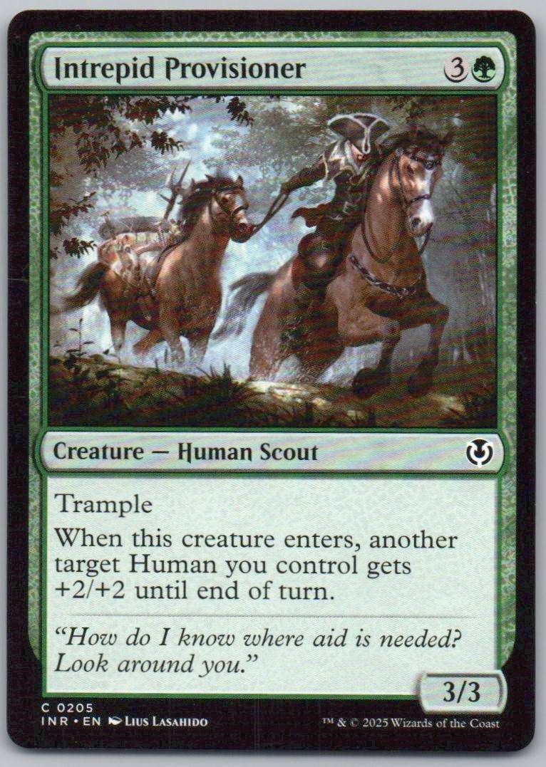 Intrepid Provisioner 205 0 Creature Card - Innistrad Remastered