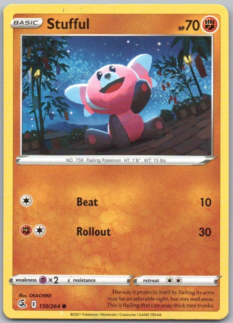 Stufful 150 Normal Fighting Card - Fusion Strike