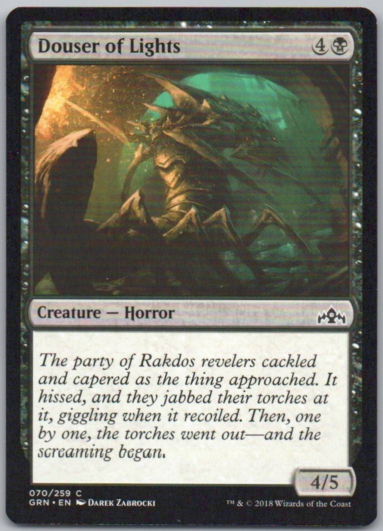 Douser of Lights 70 Normal Creature Card - Guilds of Ravnica