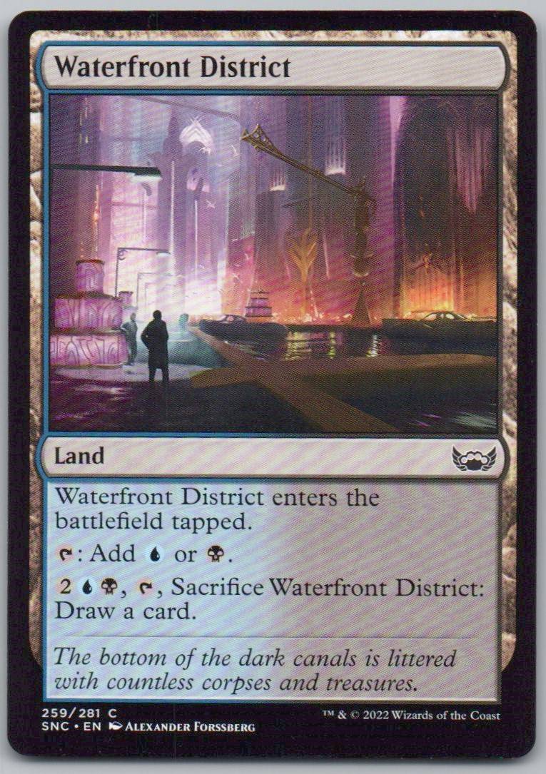 Waterfront District 259 Normal Land Card - Streets of New Capenna