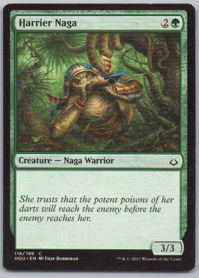 Harrier Naga 118 Normal Creature Card - Hour of Devastation
