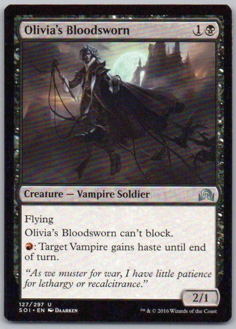 Olivia's Bloodsworn 127 Normal Creature Card - Shadows over Innistrad