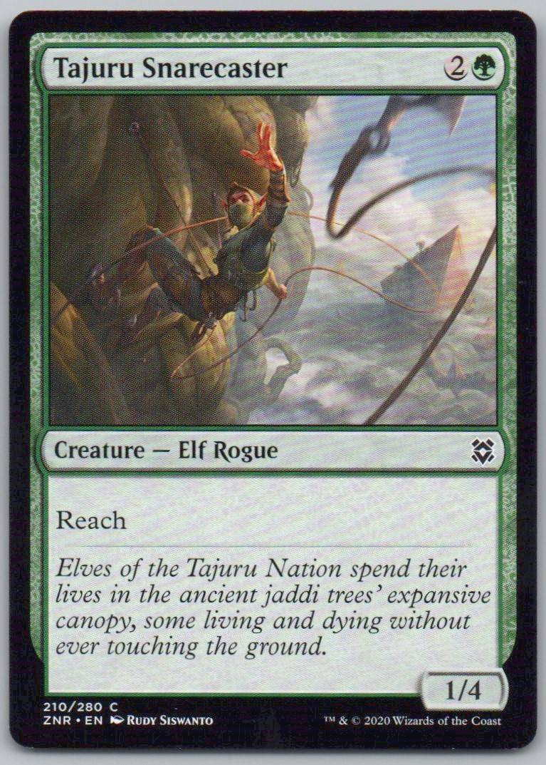 Tajuru Snarecaster 210 Normal Creature Card - Zendikar Rising