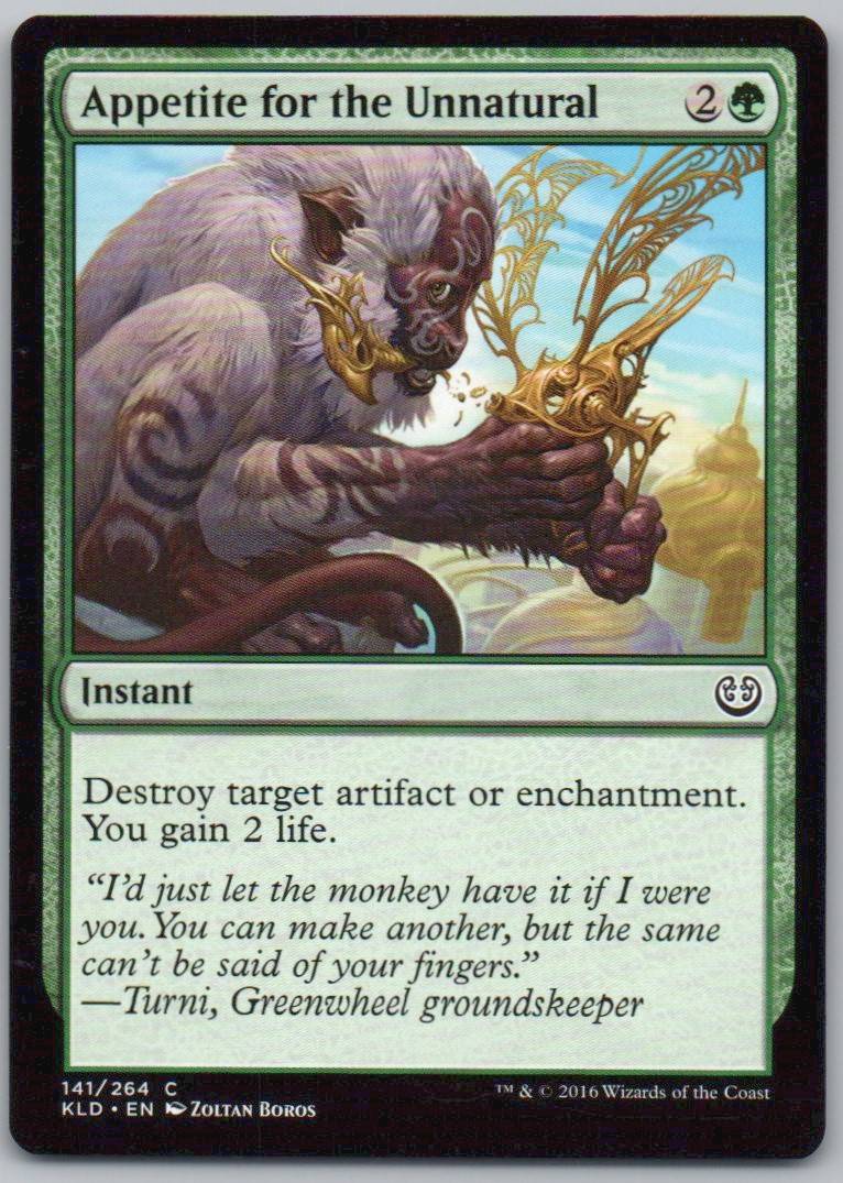 Appetite for the Unnatural 141 Normal Instant Card - Kaladesh