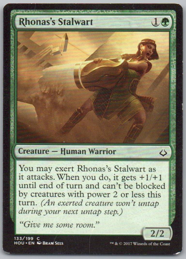 Rhonas's Stalwart 133 Normal Creature Card - Hour of Devastation