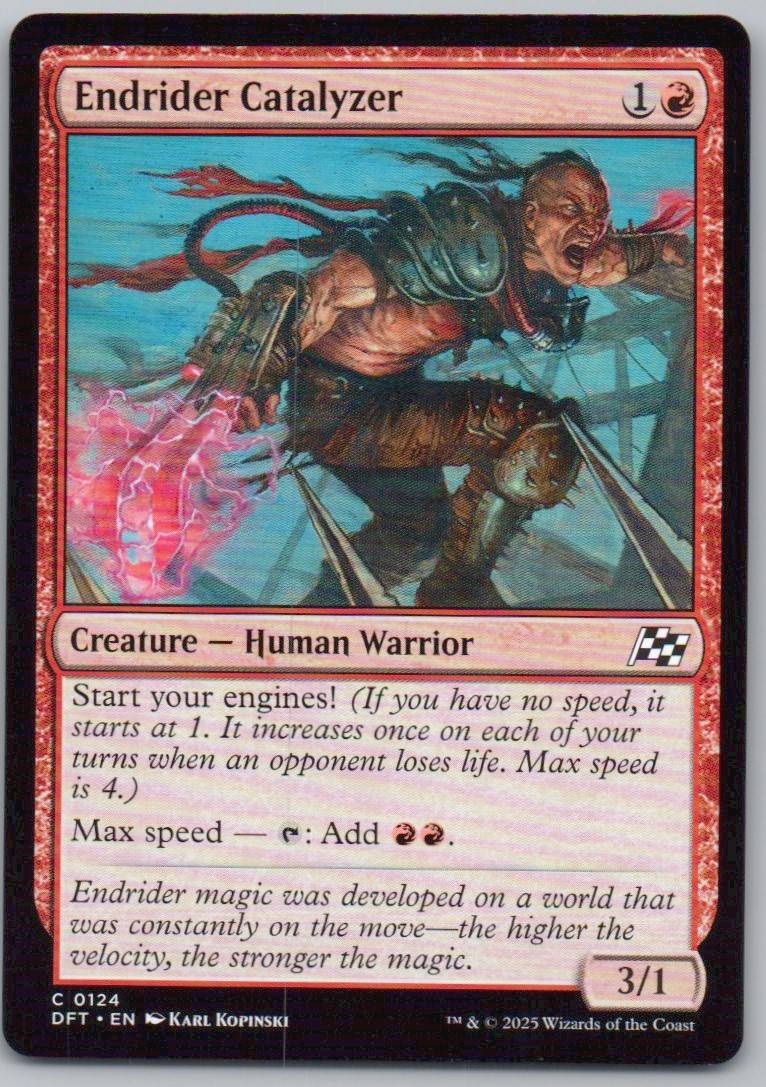 Endrider Catalyzer 124 Normal Creature Card - Aetherdrift