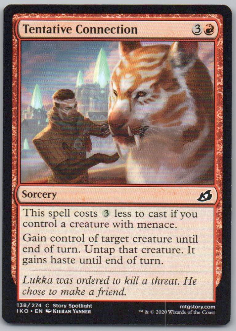 Tentative Connection 138 Normal Sorcery Card - Ikoria: Lair of Behemoths