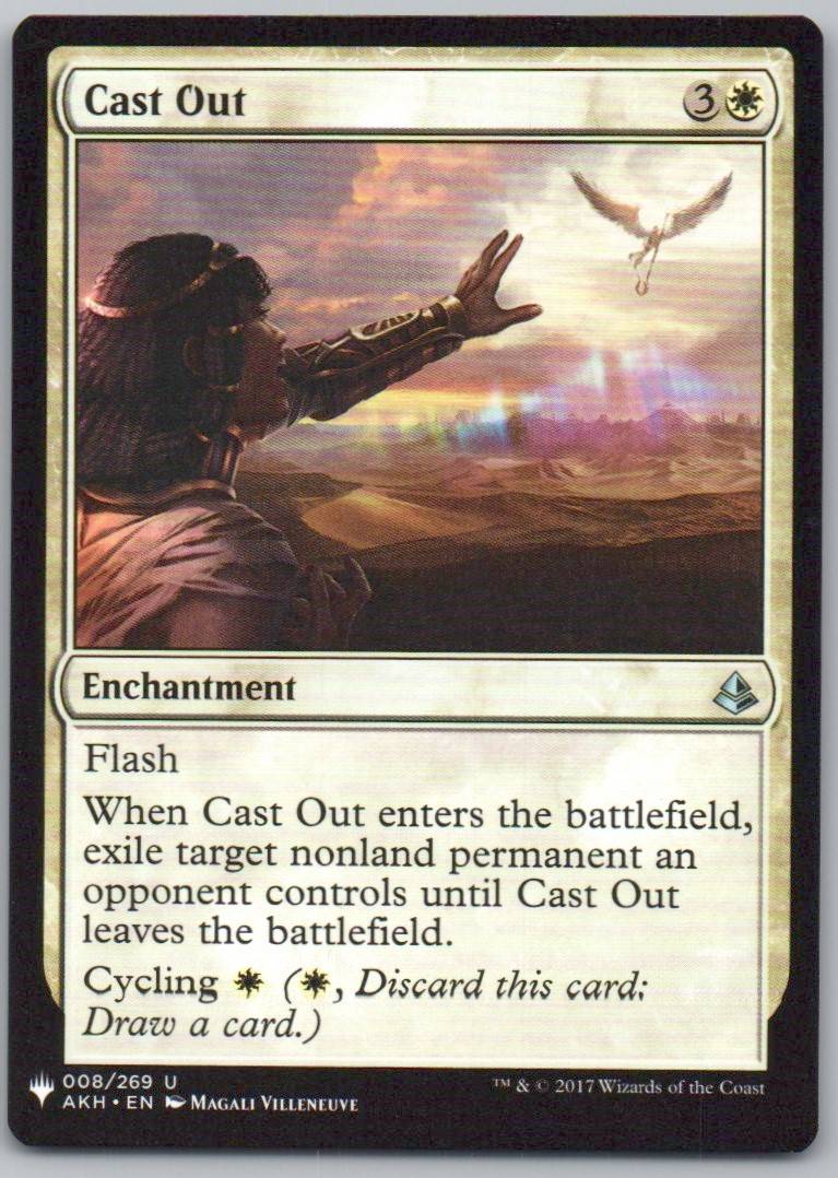 Cast Out 8 Normal Enchantment Card - Amonkhet
