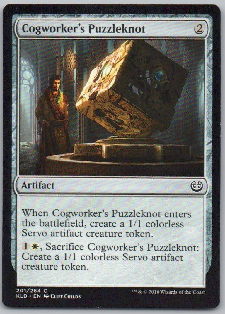 Cogworker's Puzzleknot 201 Normal Artifact Card - Kaladesh