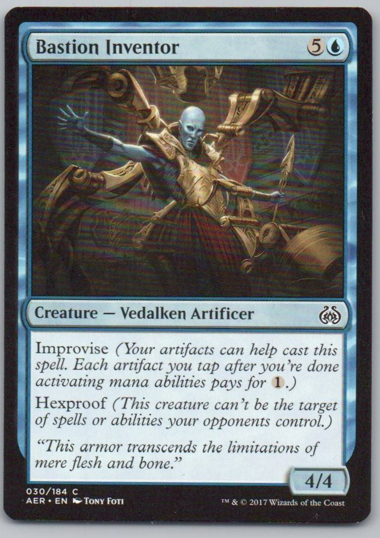 Bastion Inventor 30 Normal Creature Card - Aether Revolt