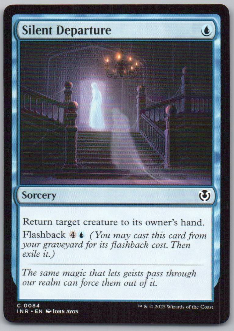 Silent Departure 84 0 Sorcery Card - Innistrad Remastered