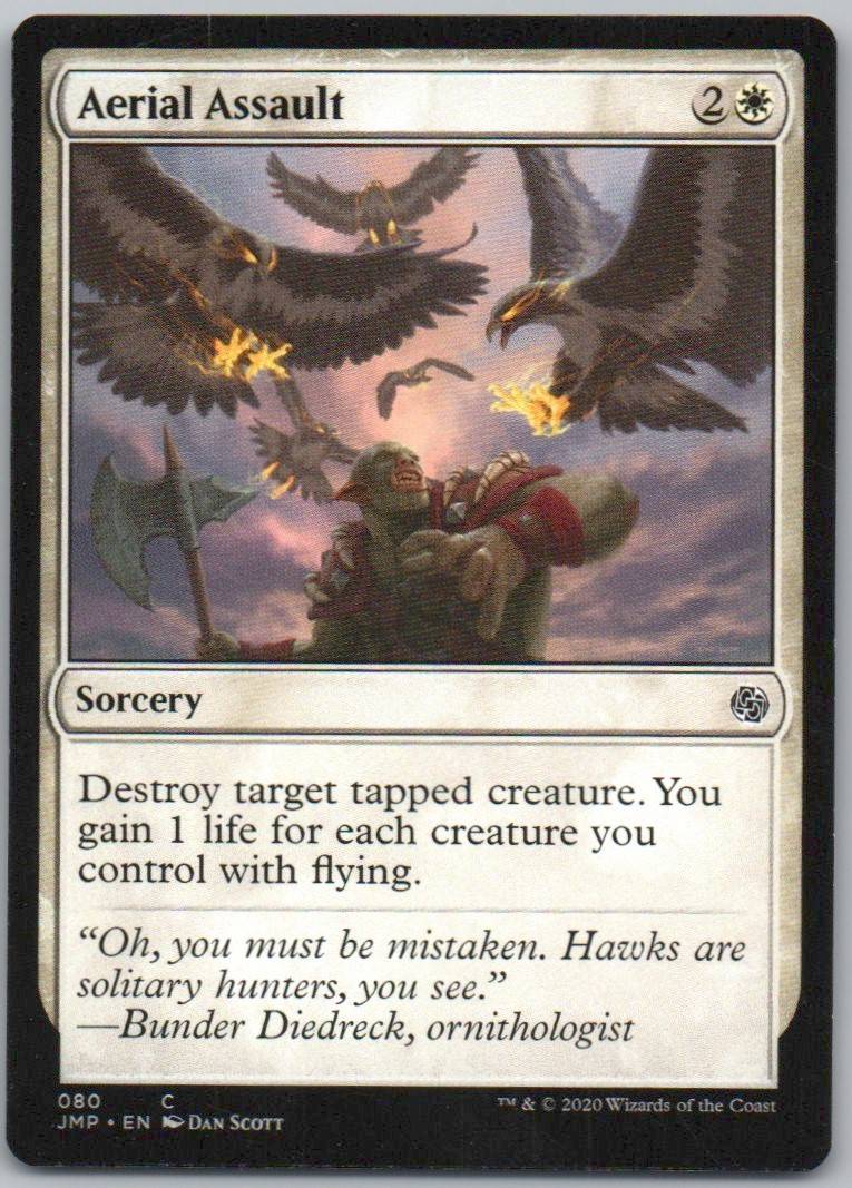 Aerial Assault 80 Normal Sorcery Card - Jumpstart