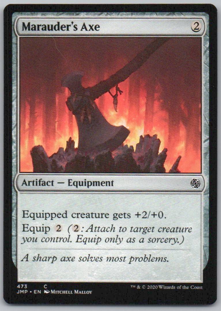 Marauder's Axe 473 Normal Artifact Card - Jumpstart