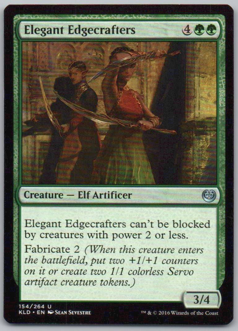 Elegant Edgecrafters 154 Normal Creature Card - Kaladesh