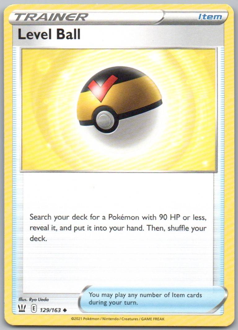 Level Ball 129 Normal Trainer Card - Battle Styles