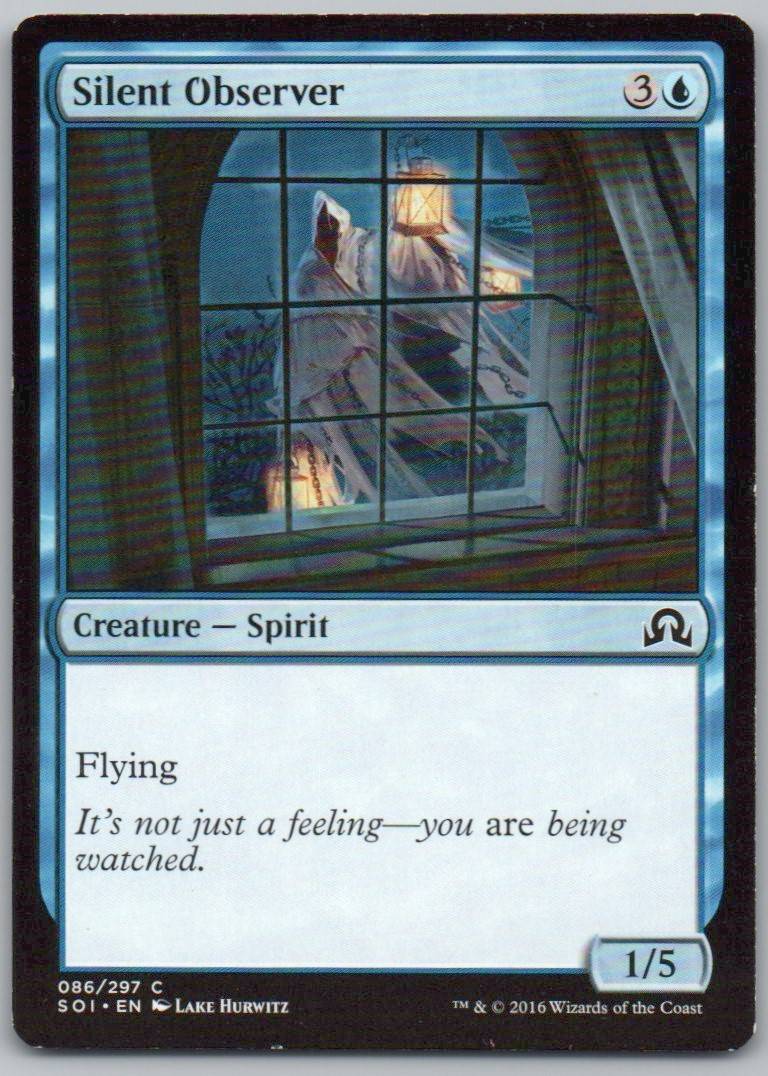 Silent Observer 86 Normal Creature Card - Shadows over Innistrad