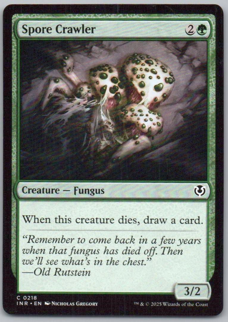 Spore Crawler 218 0 Creature Card - Innistrad Remastered