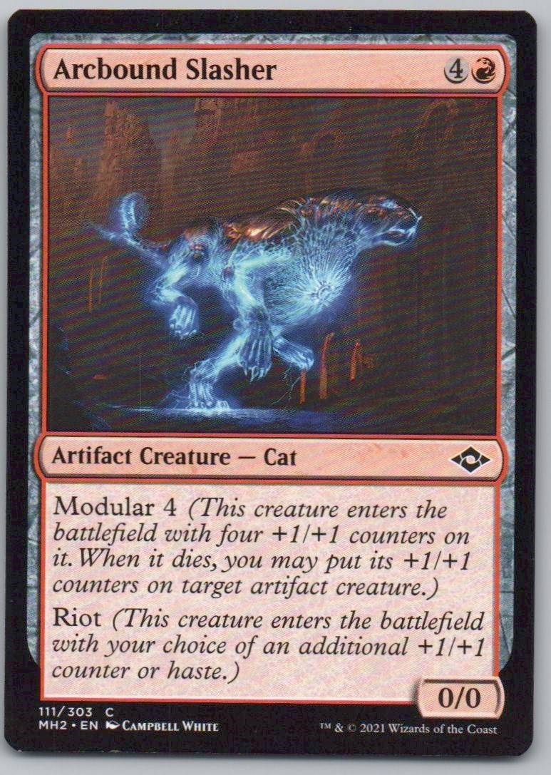 Arcbound Slasher 111 0 Artifact Card - Modern Horizons 2