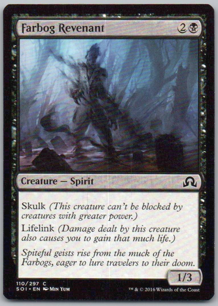Farbog Revenant 110 Normal Creature Card - Shadows over Innistrad