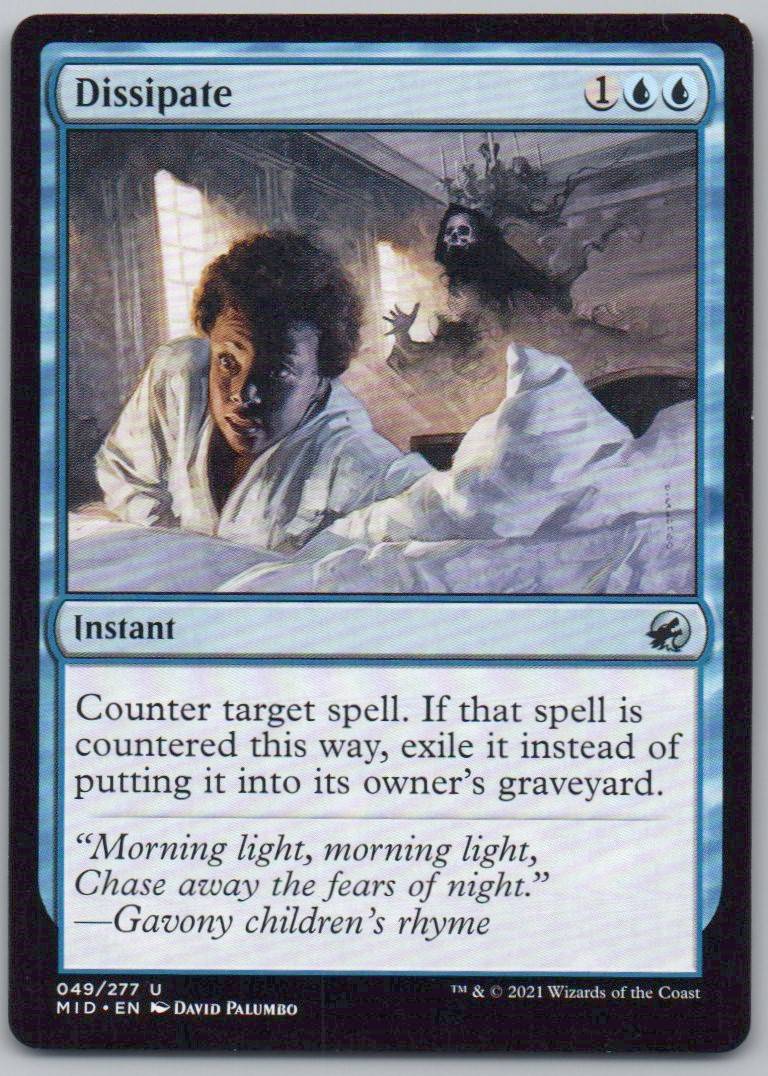 Dissipate 49 Normal Instant Card - Innistrad: Midnight Hunt