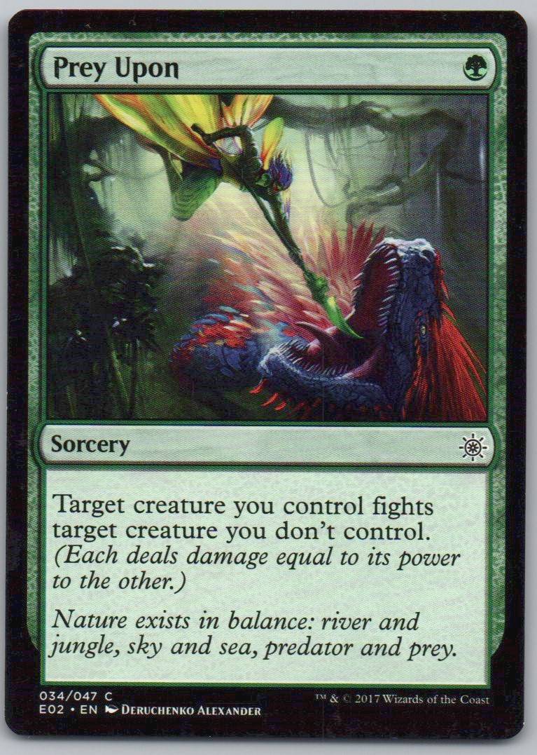 Prey Upon 34 Normal Sorcery Card - Explorers of Ixalan