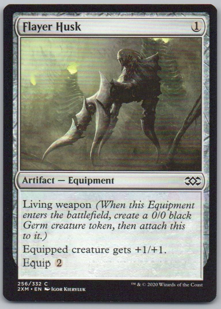 Flayer Husk 256 Normal Artifact Card - Double Masters