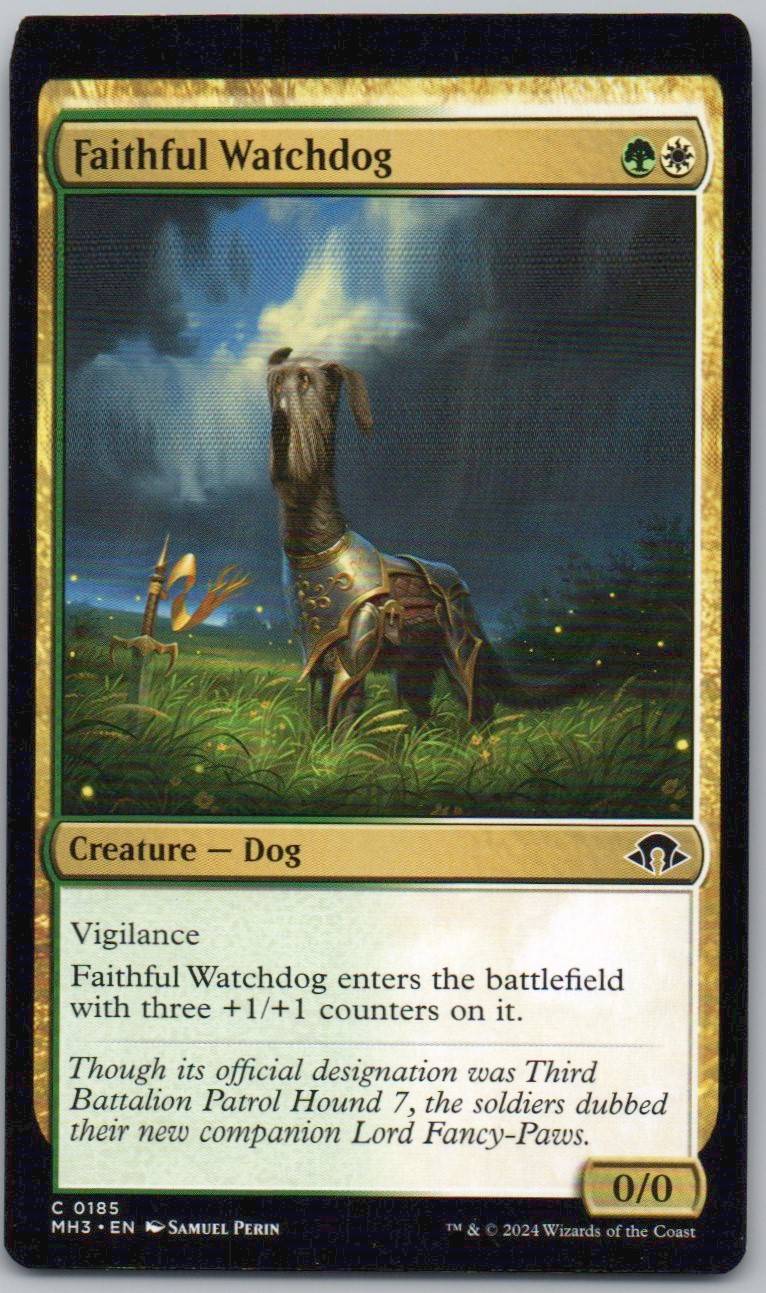 Faithful Watchdog 185 0 Creature Card - Modern Horizons 3