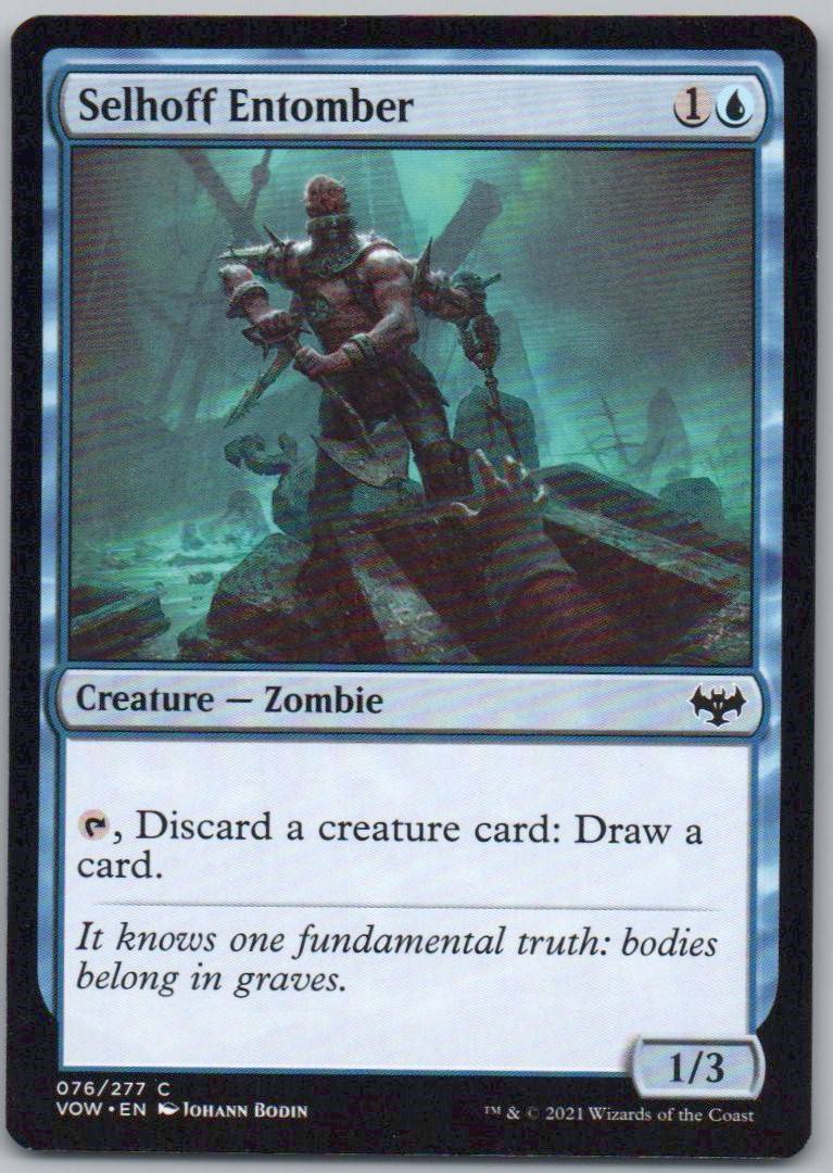 Selhoff Entomber 76 Normal Creature Card - Innistrad: Crimson Vow