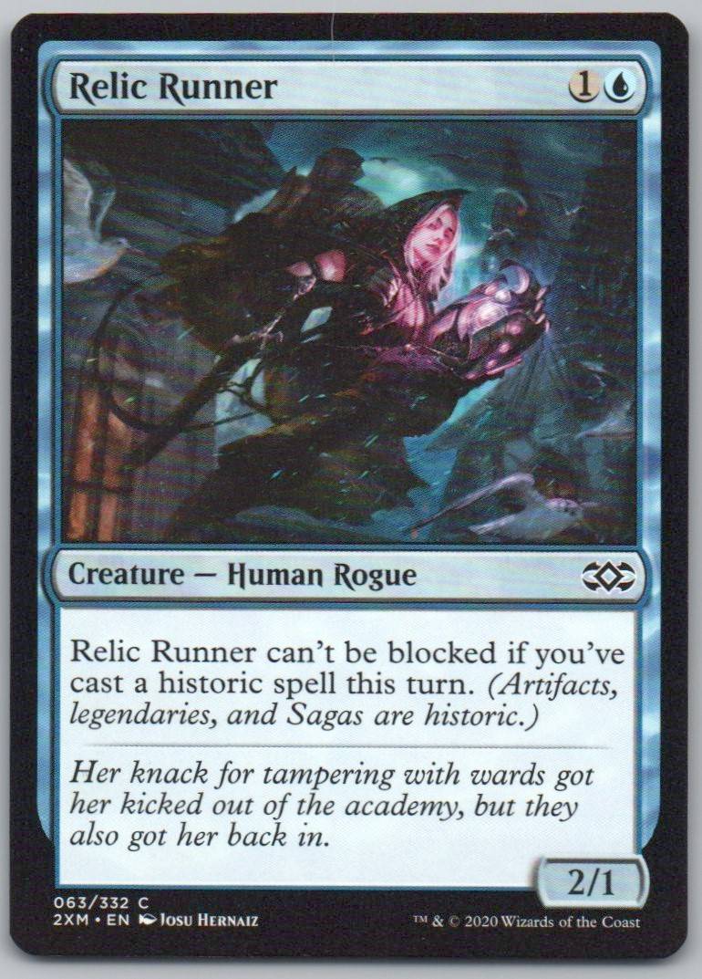 Relic Runner 63 Normal Creature Card - Double Masters