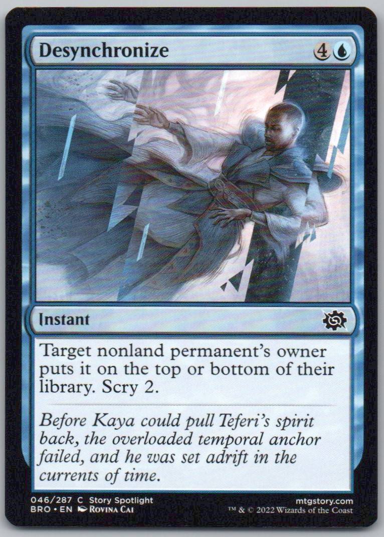 Desynchronize 46 Normal Instant Card - The Brothers' War