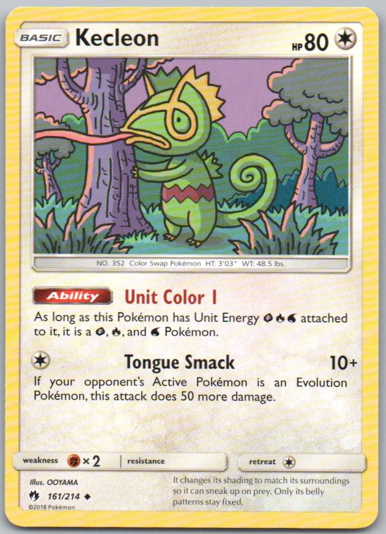 Kecleon 161 Normal Colorless Card - Lost Thunder