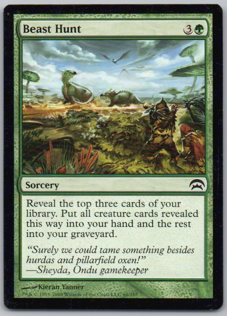 Beast Hunt 68 Normal Sorcery Card - Planechase