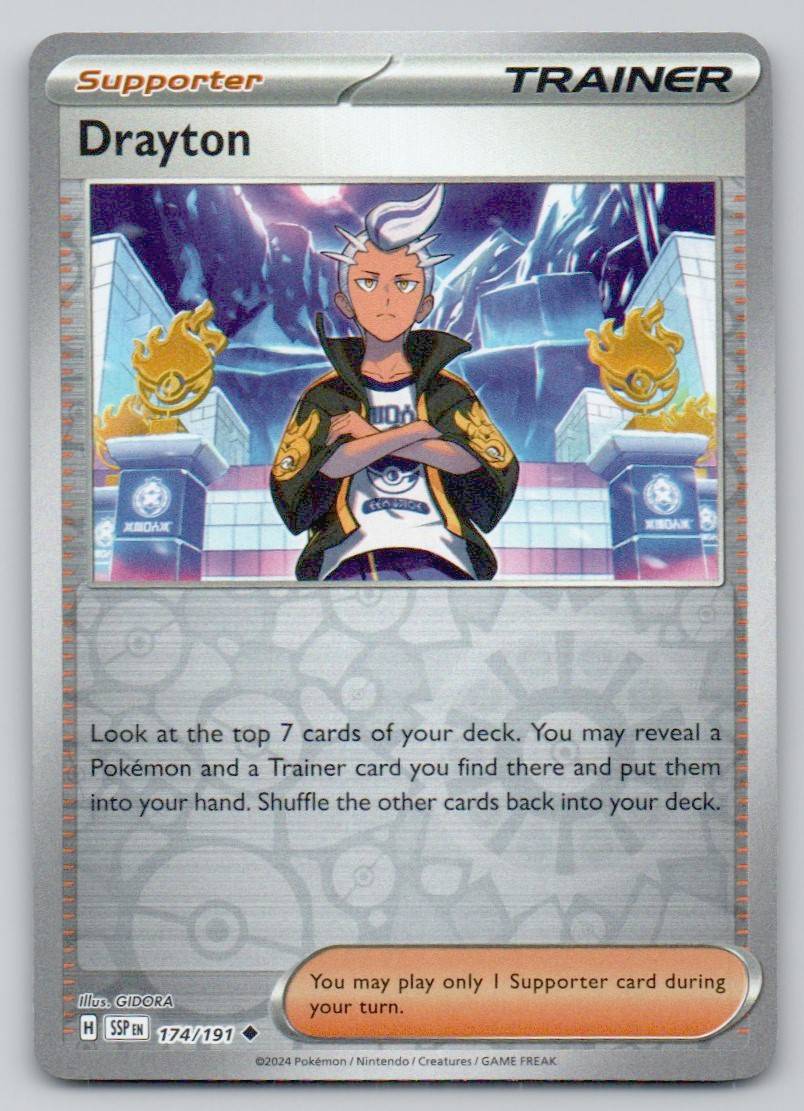 Drayton 174 REV Card - Surging Sparks